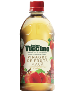 Vinagre De Fruta Maçã Senhor Viccino Sem Adição de Açucar Almaromi - 500ml